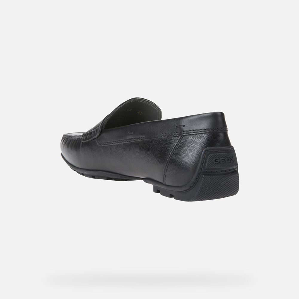 Geox Erkek Loafers Siyah - Moner 2Fit - ISG-472036